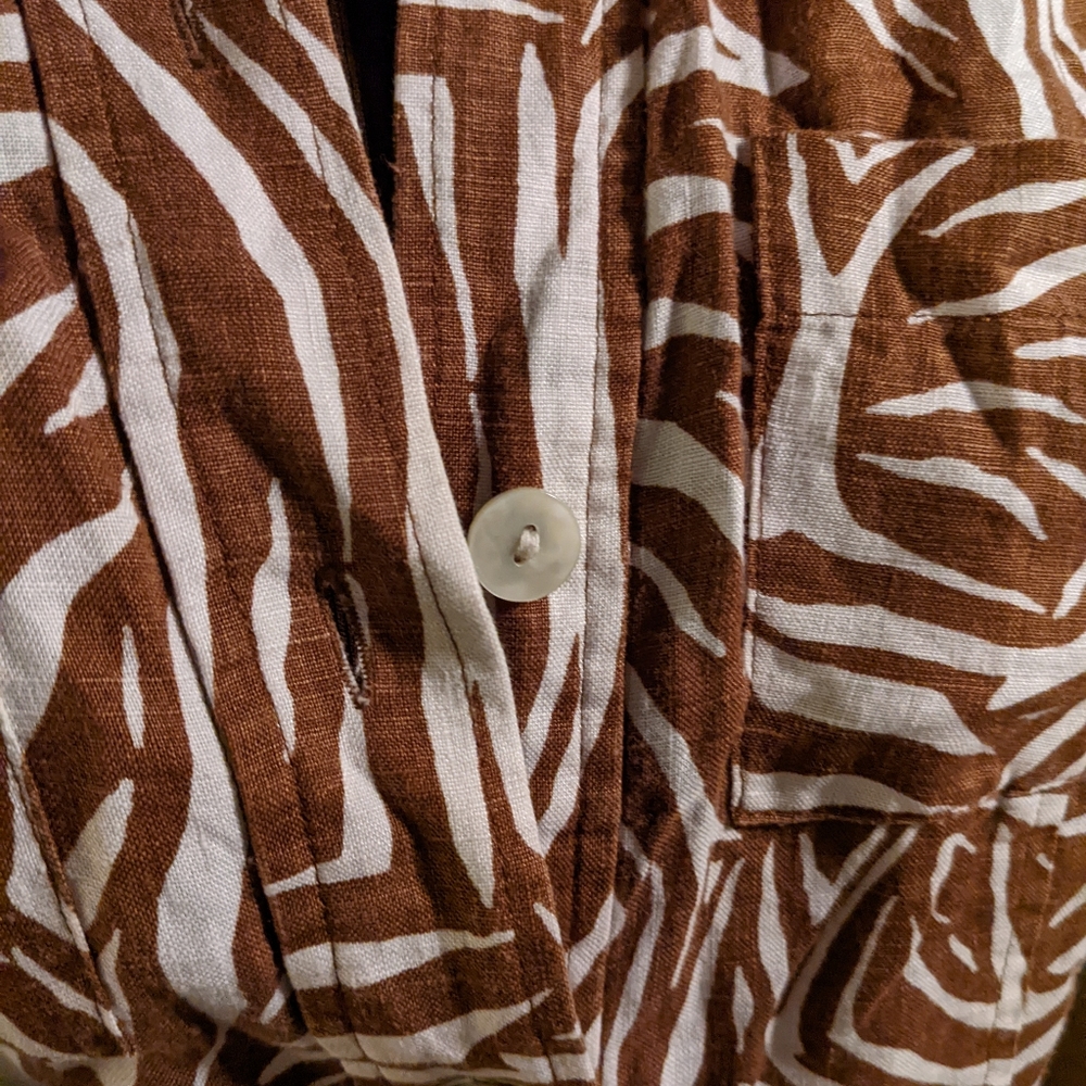 Vintage Jones New York Animal Print Dress - Picture 9 of 9